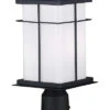Quary 1-Light Post Lantern Home -Home Decor Store 3050013612 RLLD 1