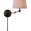 1-Light Avondale Swing Arm Wall Lamp Home