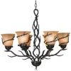 Rustic 6-Light Chandelier Home