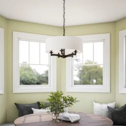 Kenroy Rutherford 5-Light Pendant In Oil Rubbed Bronze -Home Decor Store 44742351 3