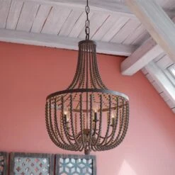 Kenroy Dumas 5-Light Chandelier In Golden Bronze -Home Decor Store 52178845 3