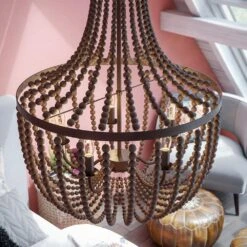 Kenroy Dumas 5-Light Chandelier In Golden Bronze -Home Decor Store 52178845 7