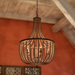 Kenroy Dumas 5-Light Chandelier In Golden Bronze -Home Decor Store 52178845 9