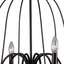 Kenroy Panner 6-Light Chandelier In Black -Home Decor Store 53738522 4