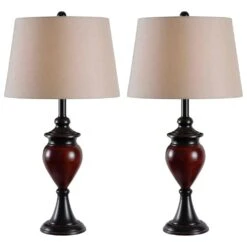 Kenroy Elliot Table Lamp In Oil Rubbed Bronze (Set Of 2)