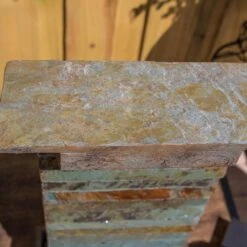 Kenroy Stave Table Lamp Fountain In Slate And Copper -Home Decor Store 55123509 5