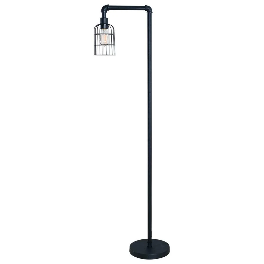 Kenroy Leavenworth Floor Lamp In Bronzed Graphite 4 Kenroy Leavenworth Floor Lamp In Bronzed Graphite - Image 2