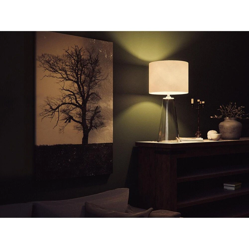 Kenroy Boda Table Lamp In Clear Glass 8 Kenroy Boda Table Lamp In Clear Glass - Image 6