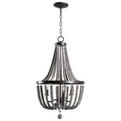 Kenroy Dumas 3-Light Chandelier In Golden Bronze