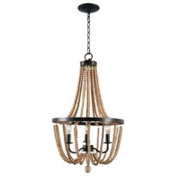 Kenroy Regas Chandelier In Golden Bronze