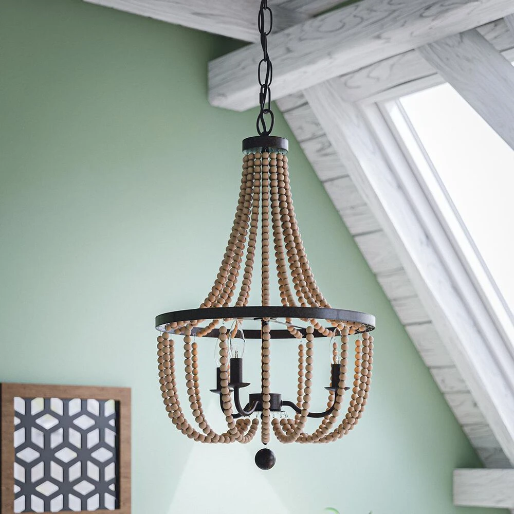 Kenroy Regas Chandelier In Golden Bronze 5 Kenroy Regas Chandelier In Golden Bronze - Image 3