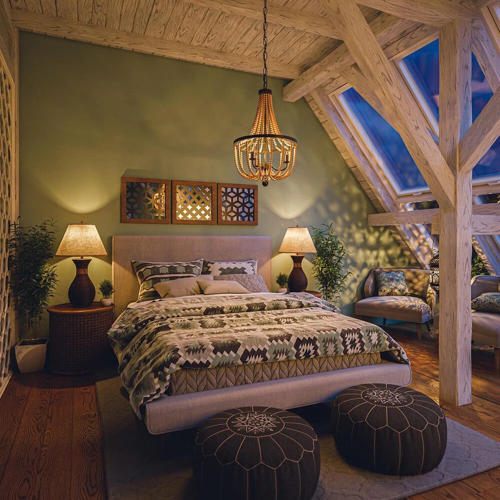 Kenroy Regas Chandelier In Golden Bronze 7 Kenroy Regas Chandelier In Golden Bronze - Image 5