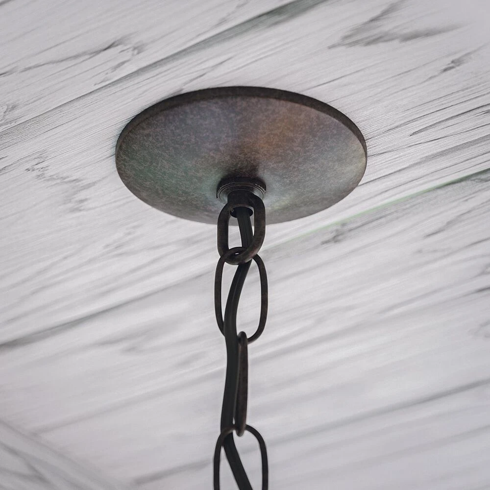 Kenroy Regas Chandelier In Golden Bronze 9 Kenroy Regas Chandelier In Golden Bronze - Image 7