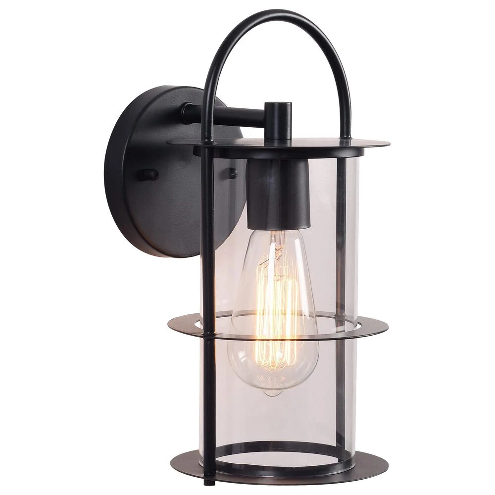 Kenroy Halo Patio Lantern In Matte Black 3 Kenroy Halo Patio Lantern In Matte Black