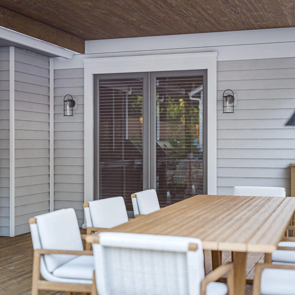 Kenroy Halo Patio Lantern In Matte Black 5 Kenroy Halo Patio Lantern In Matte Black - Image 3