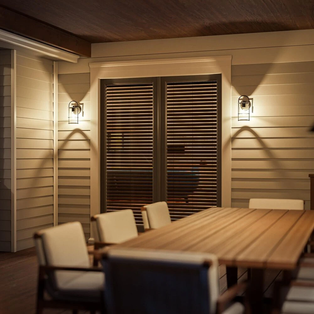 Kenroy Halo Patio Lantern In Matte Black 7 Kenroy Halo Patio Lantern In Matte Black - Image 5