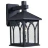 Kenroy Canterbury 1-Light Outdoor Lantern In Black -Home Decor Store 63688311 1