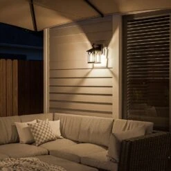 Kenroy Canterbury 1-Light Outdoor Lantern In Black 17 Kenroy Canterbury 1-Light Outdoor Lantern In Black -Home Decor Store 63688311 8