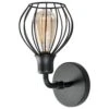 Kenroy Cagney 1-Light Sconce In Black 2 Kenroy Cagney 1-Light Sconce In Black -Home Decor Store 63688352 1