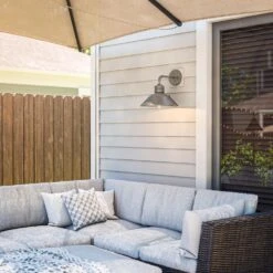 Kenroy Sully Large Wall Lantern In Galvanized -Home Decor Store 63688428 5