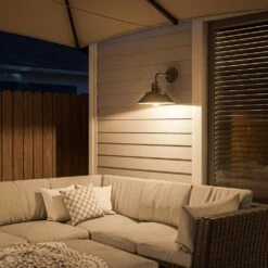 Kenroy Sully Large Wall Lantern In Galvanized -Home Decor Store 63688428 6