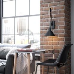 Kenroy Boone Indoor Wall Pulley Lantern In Matte Black -Home Decor Store 63688444 5