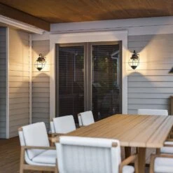 Kenroy Hatteras 1-Light Wall Lantern In Black 15 Kenroy Hatteras 1-Light Wall Lantern In Black -Home Decor Store 63688485 7