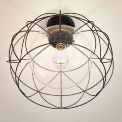 Kenroy Cavea Flush Mount In Oil Rubbed Bronze 16 Kenroy Cavea Flush Mount In Oil Rubbed Bronze -Home Decor Store 63688600 6