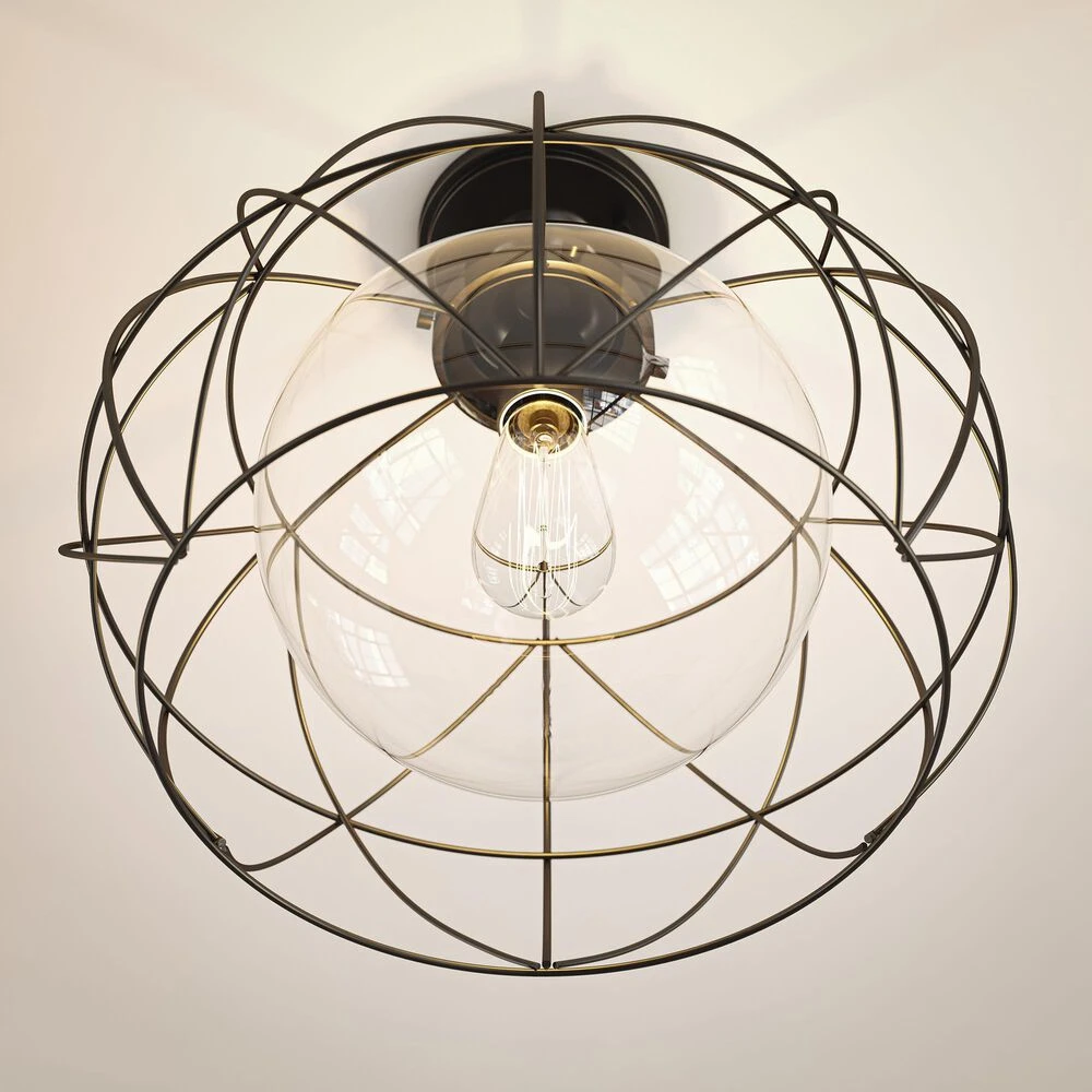 Kenroy Cavea Flush Mount In Oil Rubbed Bronze 8 Kenroy Cavea Flush Mount In Oil Rubbed Bronze - Image 6