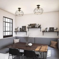 Kenroy Cavea Flush Mount In Oil Rubbed Bronze 17 Kenroy Cavea Flush Mount In Oil Rubbed Bronze -Home Decor Store 63688600 7