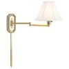 Kenroy Nathaniel Wall Swing Arm Lamp In Polished Brass -Home Decor Store 63688618 1