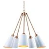 Kenroy Alvar 5-Light Chandelier In Gold