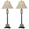 Kenroy Bennington Buffet Lamp In Natural Slate And Black (Set Of 2) 2 Kenroy Bennington Buffet Lamp In Natural Slate And Black (Set Of 2) -Home Decor Store 63688717 1