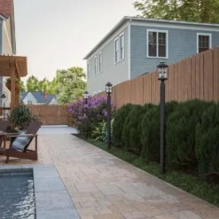 Kenroy Beacon 1-Light Post Lantern In Copper -Home Decor Store 63688873 6