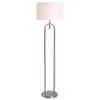 Kenroy Alliance Floor Lamp In Brushed Steel -Home Decor Store 63688972 1