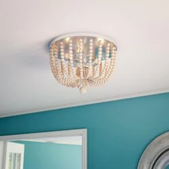 Kenroy Dumas 3-Light Flush Mount In Brushed Steel -Home Decor Store 63688980 4