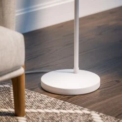 Kenroy Hollis Floor Lamp In Matte White 15 Kenroy Hollis Floor Lamp In Matte White -Home Decor Store 63689046 4