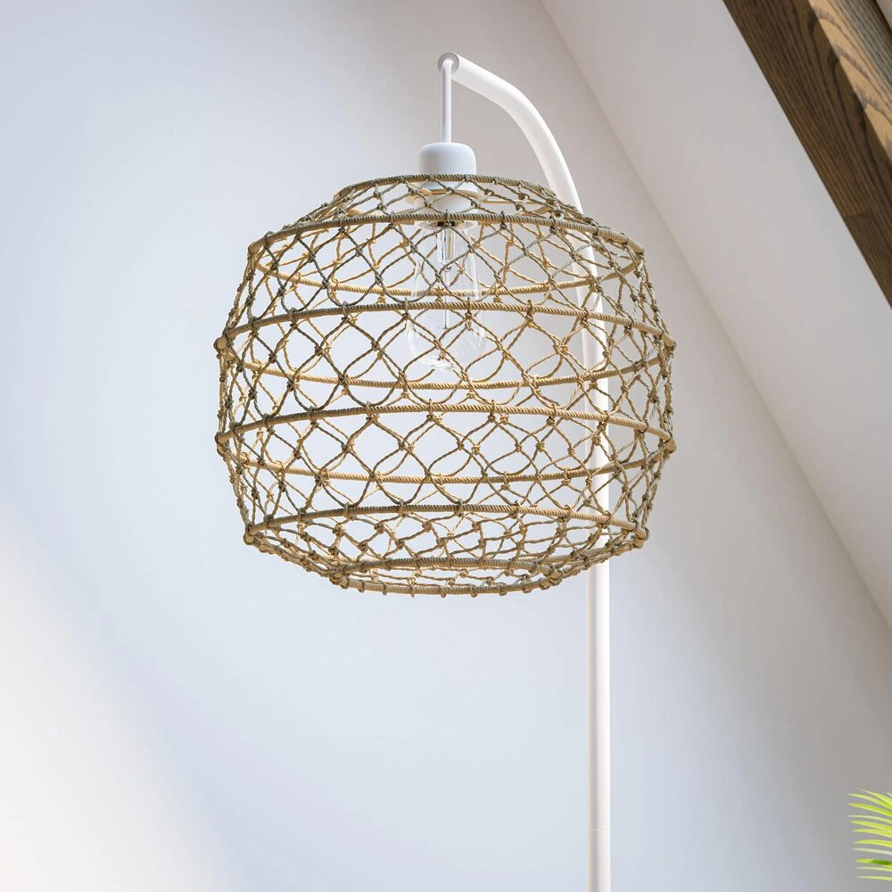 Kenroy Hollis Floor Lamp In Matte White 7 Kenroy Hollis Floor Lamp In Matte White - Image 5