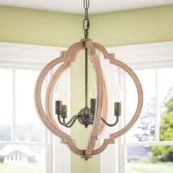 Kenroy Cadmen 5-Light Pendant In Black -Home Decor Store 63689061 4