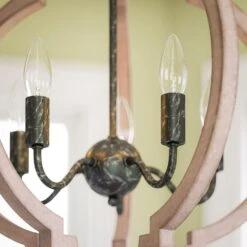 Kenroy Cadmen 5-Light Pendant In Black -Home Decor Store 63689061 5