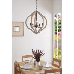 Kenroy Cadmen 5-Light Pendant In Black -Home Decor Store 63689061 8