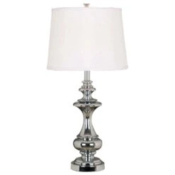 Kenroy Stratton Table Lamp In Chrome