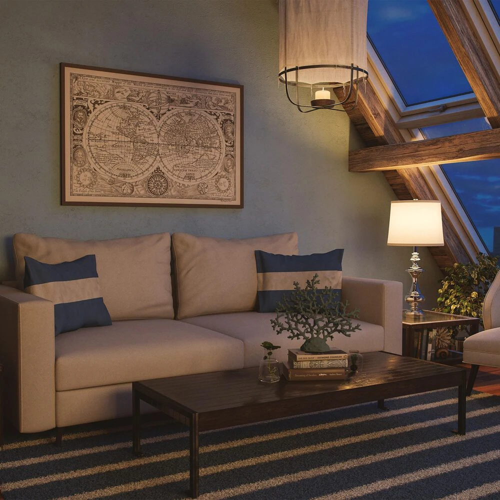 Kenroy Stratton Table Lamp In Chrome 10 Kenroy Stratton Table Lamp In Chrome - Image 8