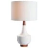 Kenroy Tessa Table Lamp In White -Home Decor Store 63689103 1