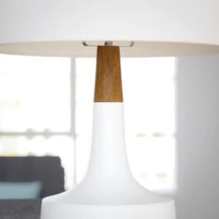 Kenroy Tessa Table Lamp In White 15 Kenroy Tessa Table Lamp In White -Home Decor Store 63689103 3