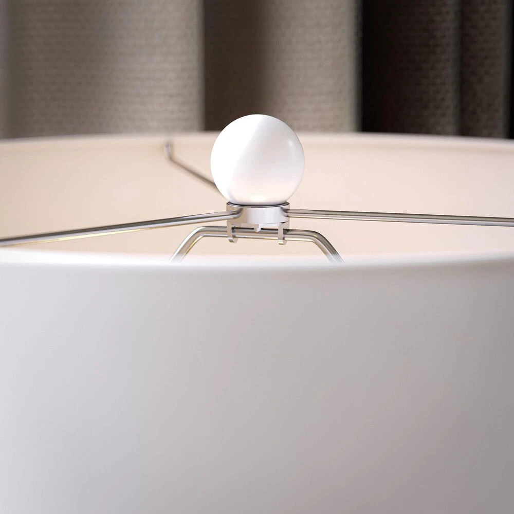 Kenroy Tessa Table Lamp In White 8 Kenroy Tessa Table Lamp In White - Image 6