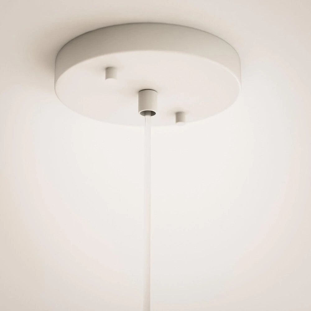 Kenroy Paige 1-Light Pendant In White 6 Kenroy Paige 1-Light Pendant In White - Image 4