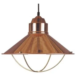 Kenroy Harbour 1-Light Pendant In Copper