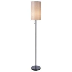 Kenroy Wylie Floor Lamp In Black