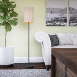 Kenroy Wylie Floor Lamp In Black -Home Decor Store 63689178 5